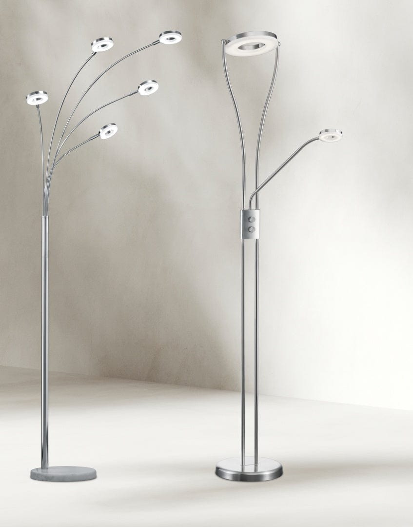 Reality Rennes - Floor lamp - White - Reality R42415106