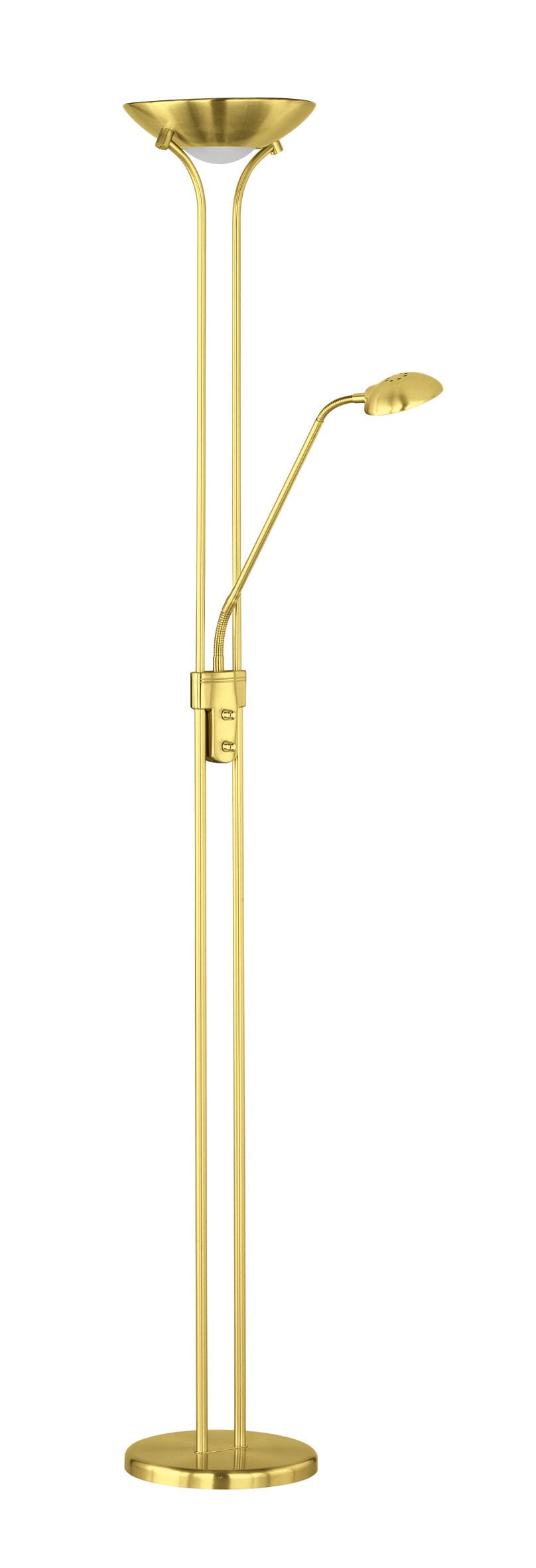 Reality Spock - Floor lamp - Brass Matt - Reality R42292108