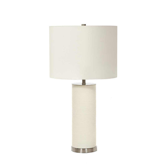 Ripple 1 Light Table Lamp – White