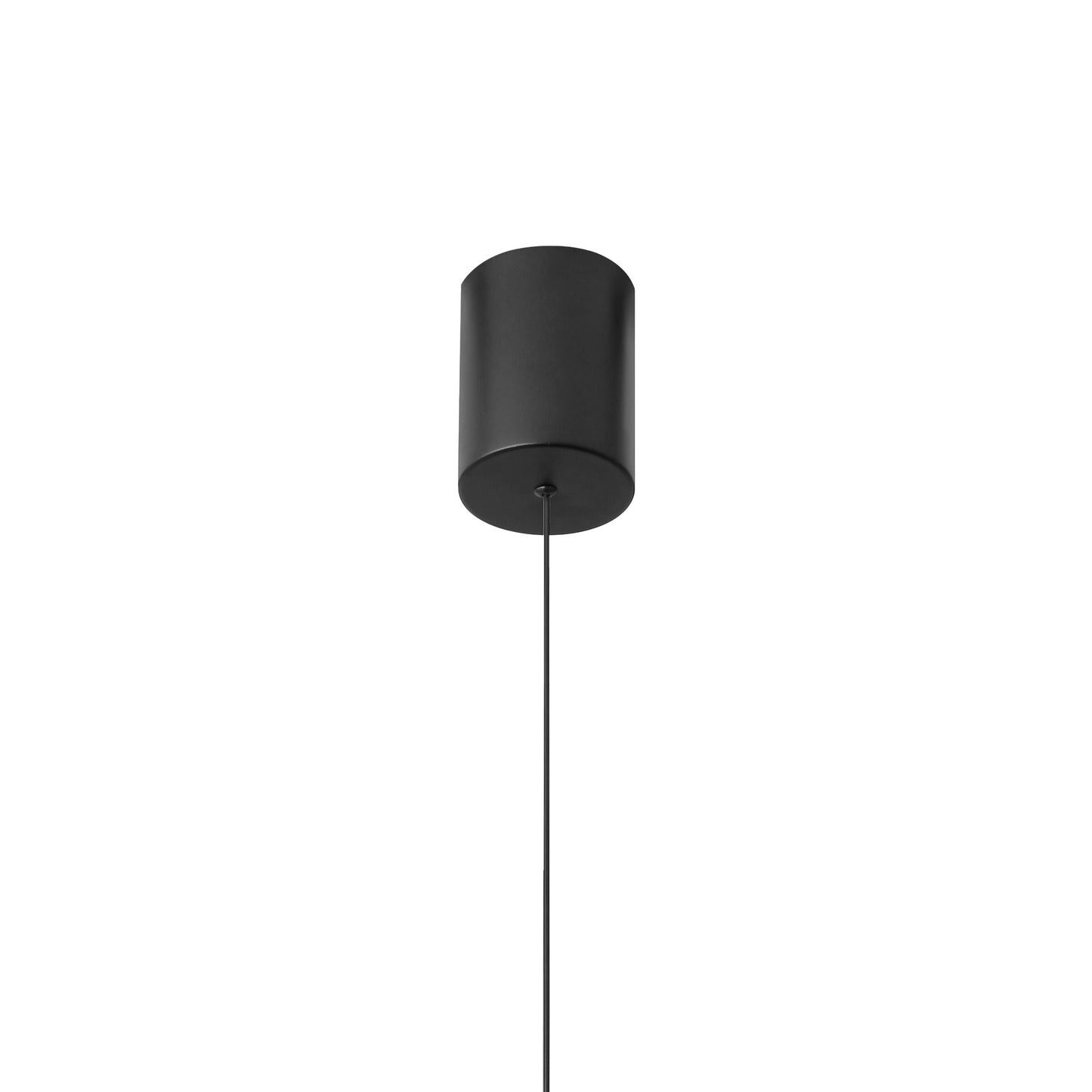 Roller Rise And Fall Pendant, 12W LED, 3000K, 1000lm, Black, 3yrs Warranty by Mantra