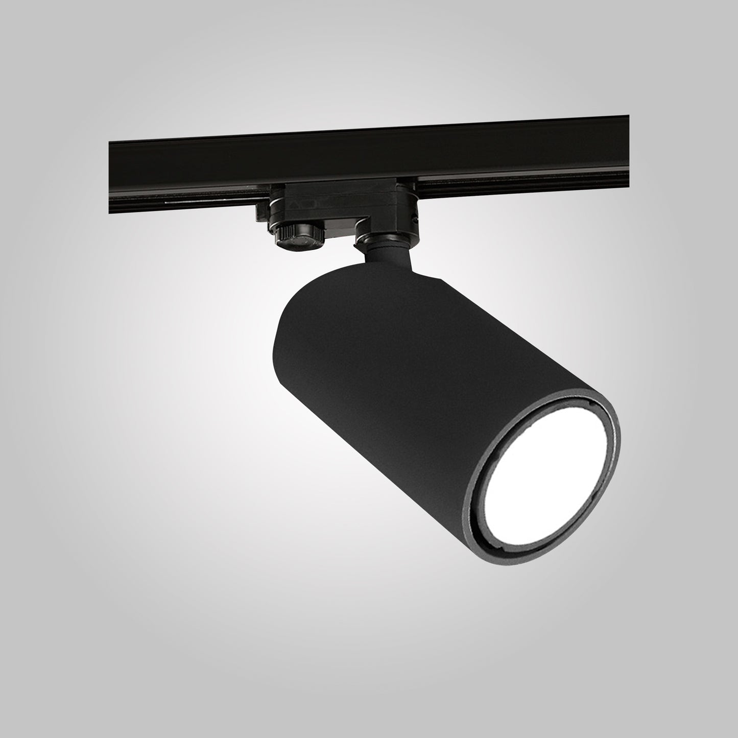 Sal 1 Light 3 Circuit Track Light GU10, Matt Black by Mantra