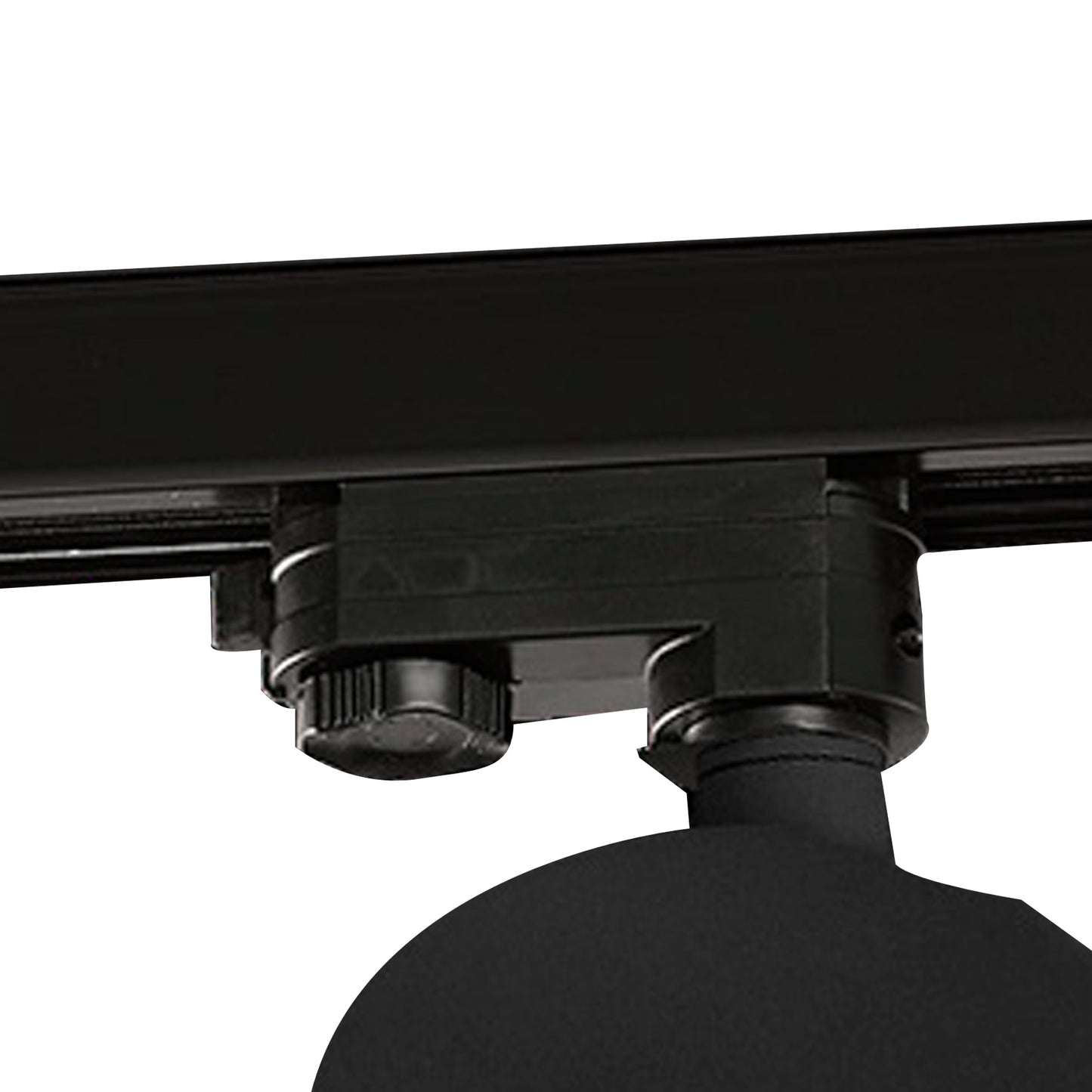 Sal 1 Light 3 Circuit Track Light GU10, Matt Black by Mantra