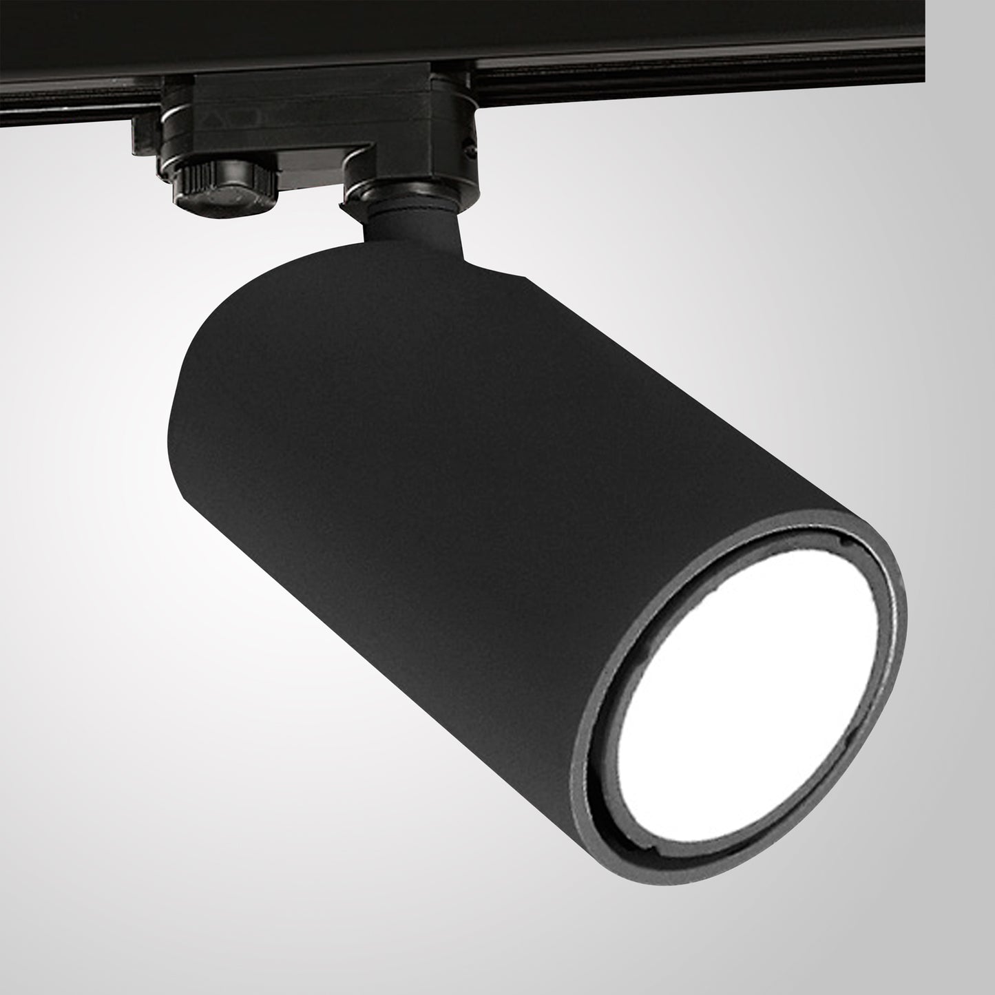 Sal 1 Light 3 Circuit Track Light GU10, Matt Black by Mantra