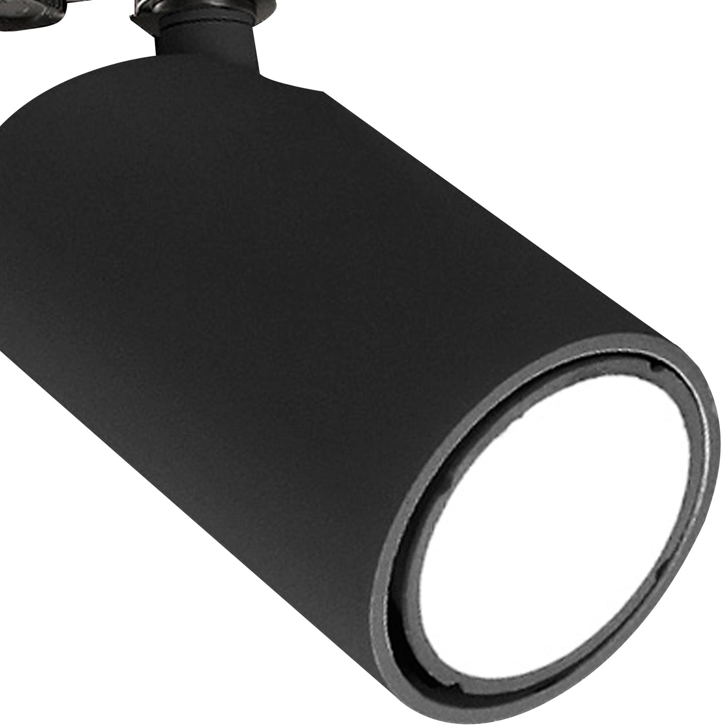 Sal 1 Light 3 Circuit Track Light GU10, Matt Black by Mantra