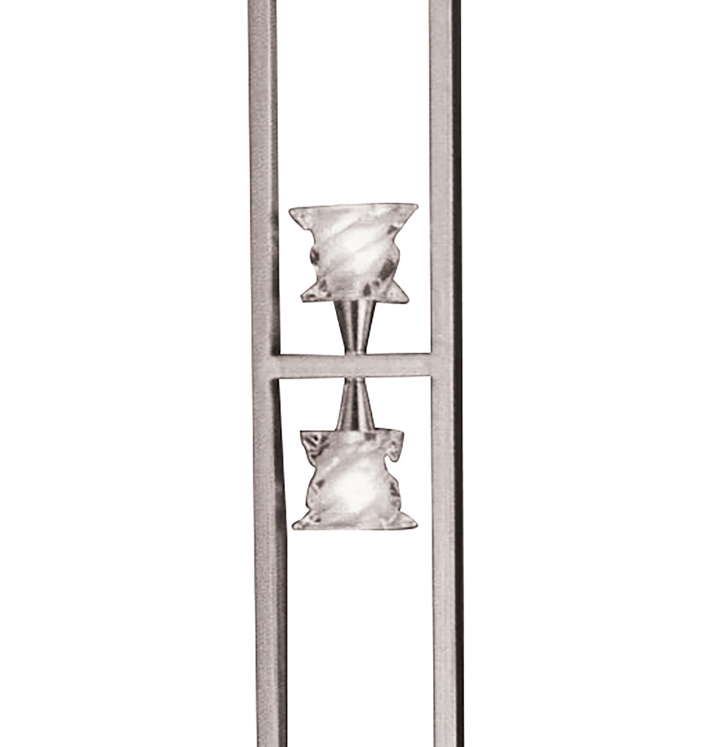 Salomon Floor Lamp 4 Light G9, Satin Nickel, NOT LED/CFL Compatible by Mantra