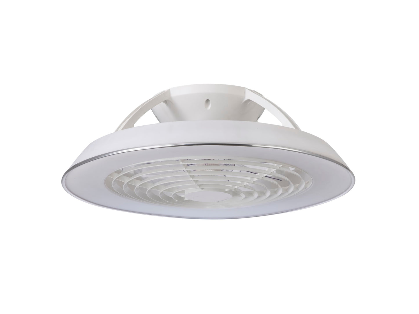 Samoa 70W LED Dimmable Ceiling Light With Built-In 35W DC Reversible Fan, White Finish c/w Remote Control, 5900lm by Mantra