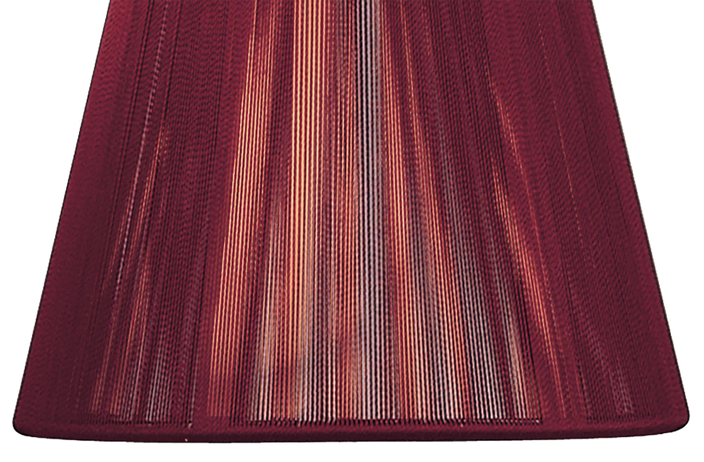 Clip On Silk String Shade Red Wine 80/130mm x 110mm by Mantra