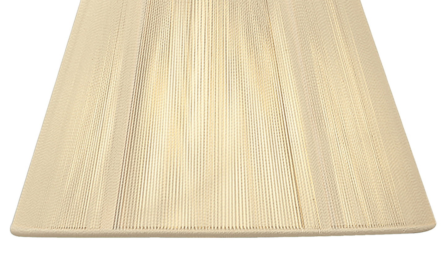 Silk String Shade Ivory Cream 250/400mm x 250mm by Mantra