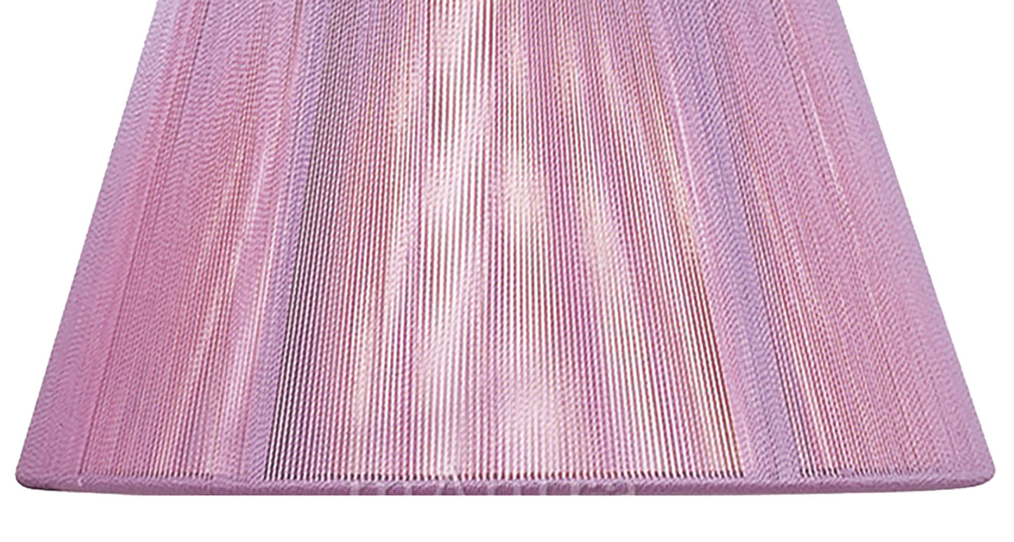 Silk String Shade Lilac Pink 250/400mm x 250mm by Mantra