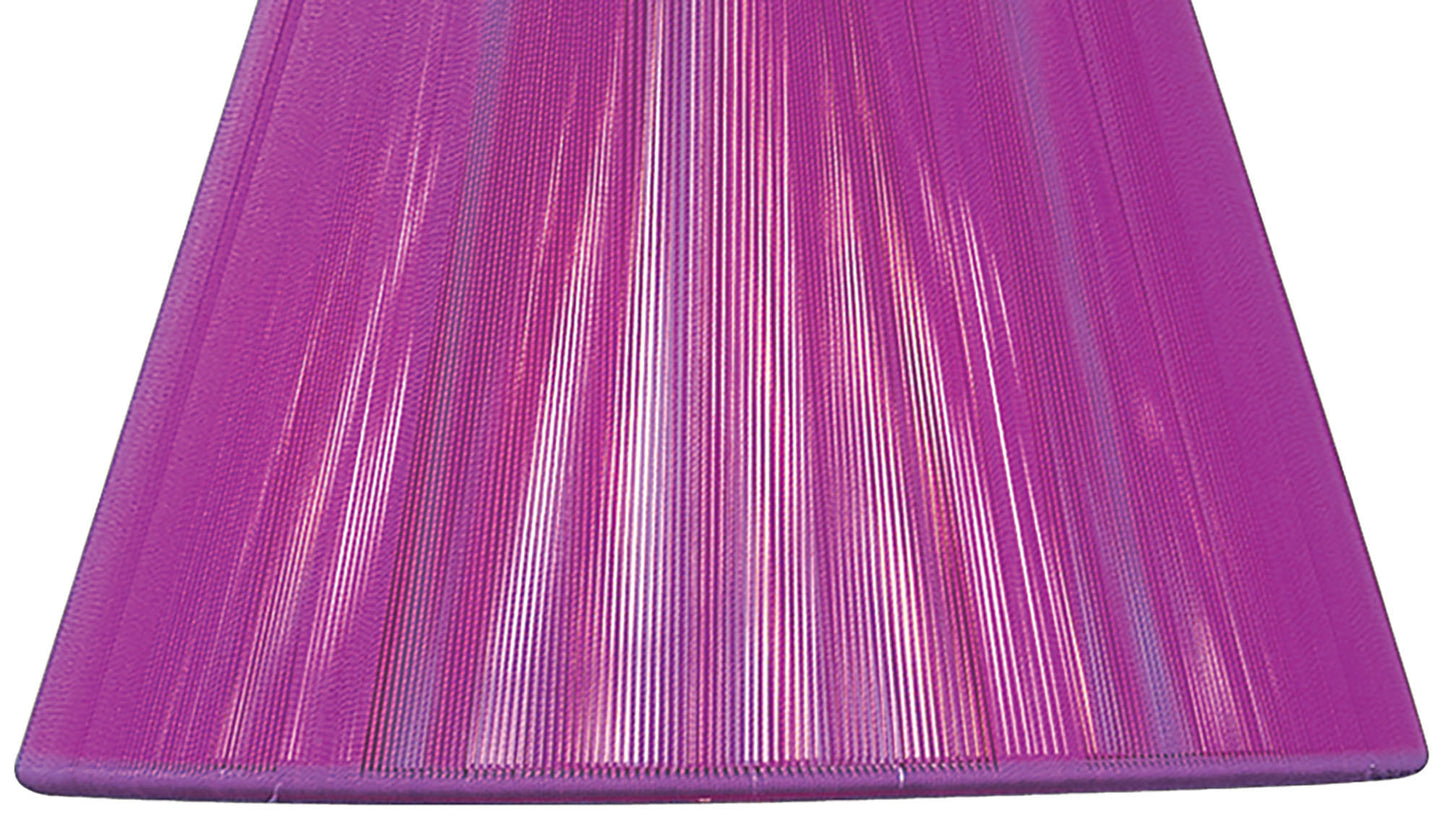 Silk String Shade Purple Fuschia 250/400mm x 250mm by Mantra