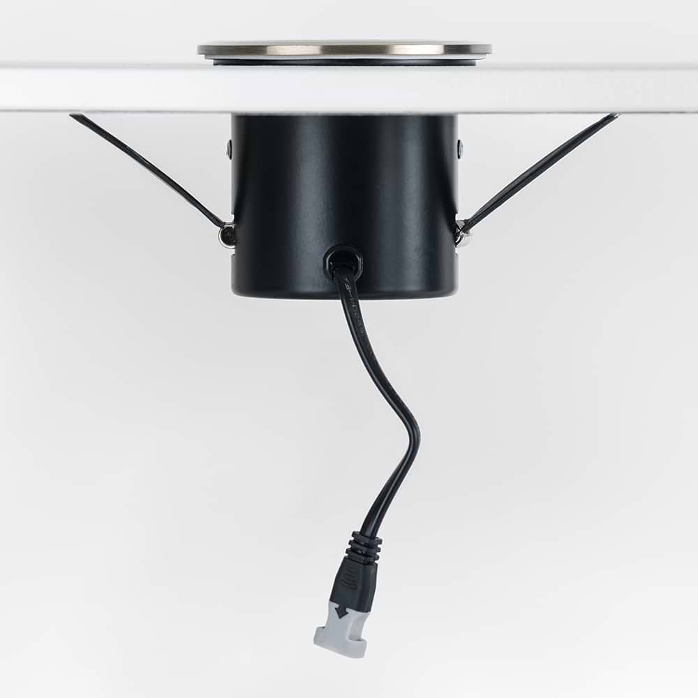 Soho Lighting Antique Brass 3K Warm White Tiltable LED Downlights, Fire Rated, IP44, High CRI, Dimmable