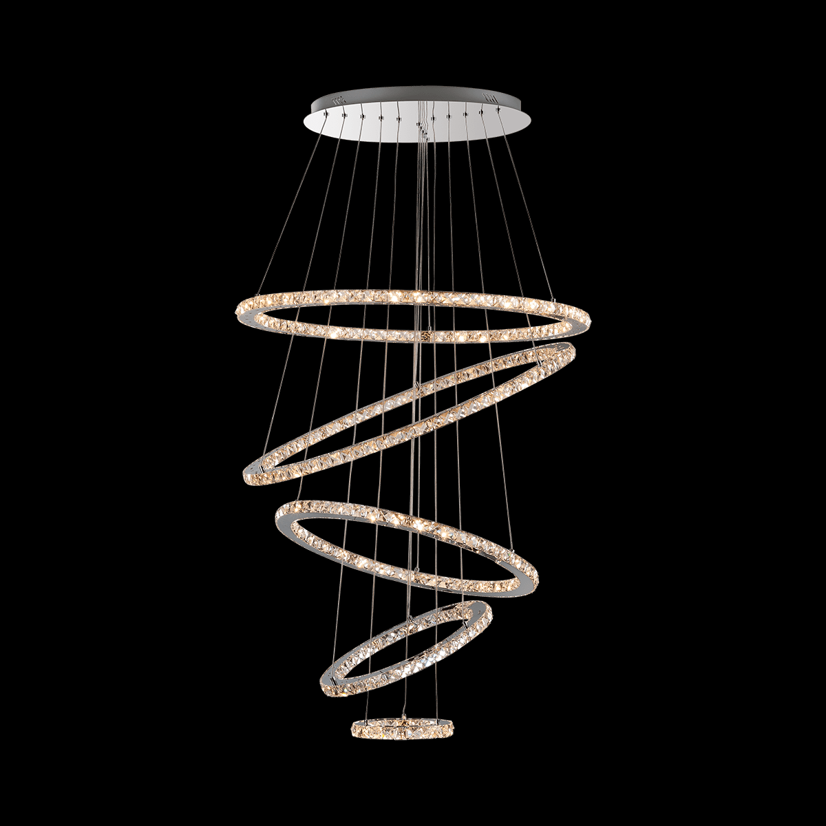 Concentric 5 light Adjustable pendant - MD103508-159A