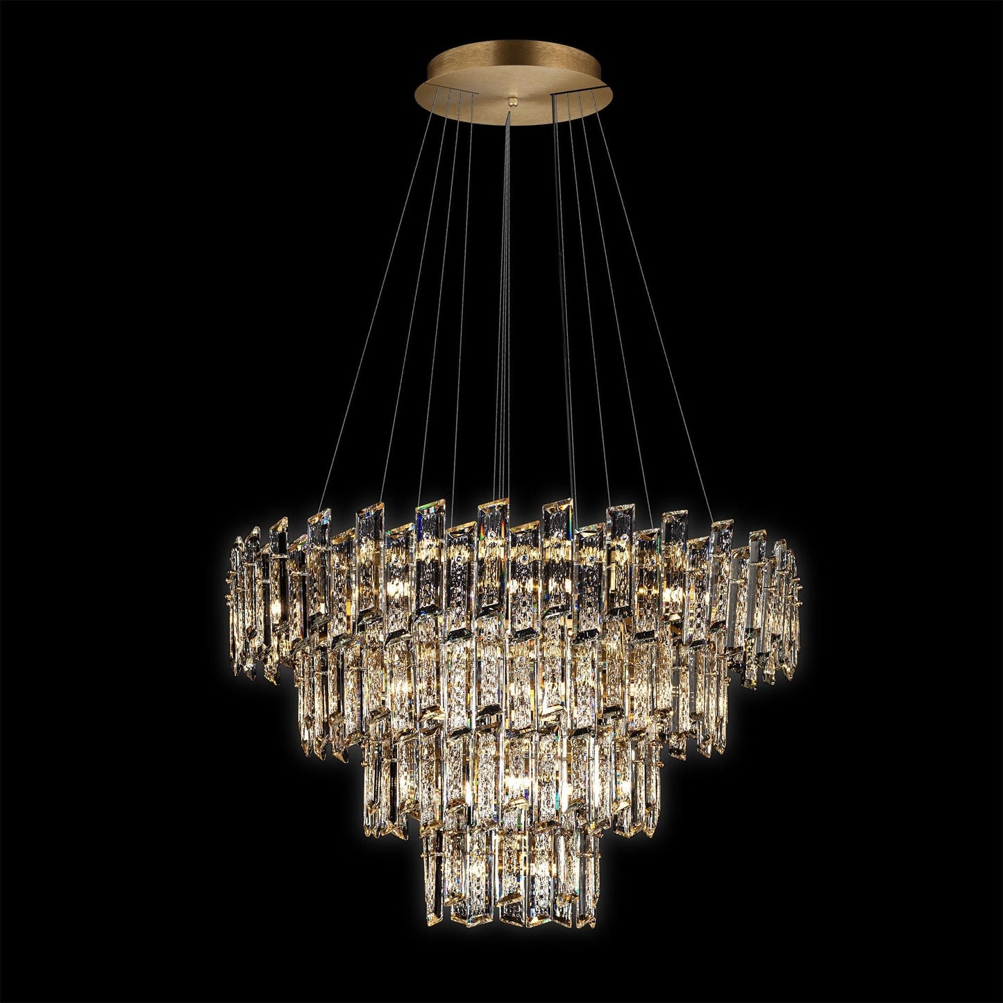 Crisiante Pendant 4 Tier 3/6/9/12LT Gold - MD22020110-30DGOL