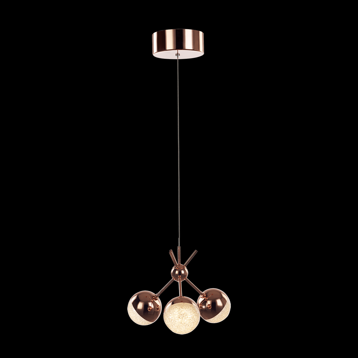 Eclipse 3 Light Cluster Adjustable (Copper) - MD14003057-3B CPR