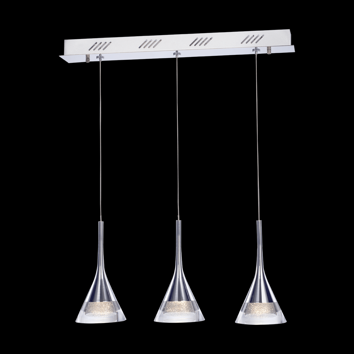 Jewel 3 Light bar Adjustable Pendant - MD15003012-3A