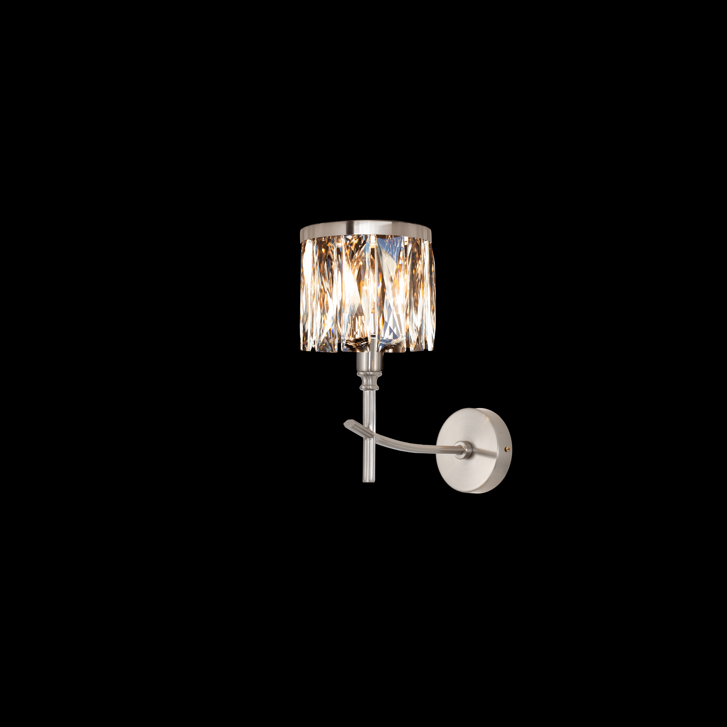 Opulence Wall Light Satin Nickel - MB737D-1ASN