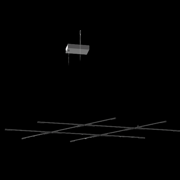 Tubular 12 Light Pendant Matt Black (Model C) - MD18001070-12CBLK