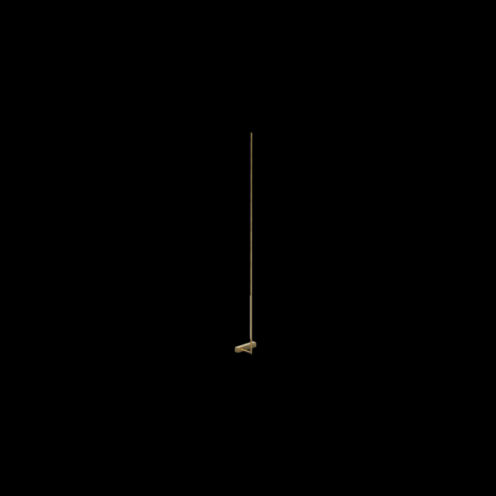 Tubular Floor Lamp Satin Gold - ML18001070-1AGOL