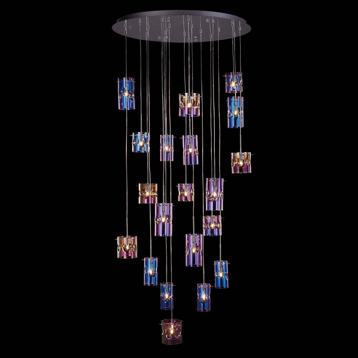 Venus 20 Light Pendant (Translucent Multi Colour) - MD13028079-20A Multi