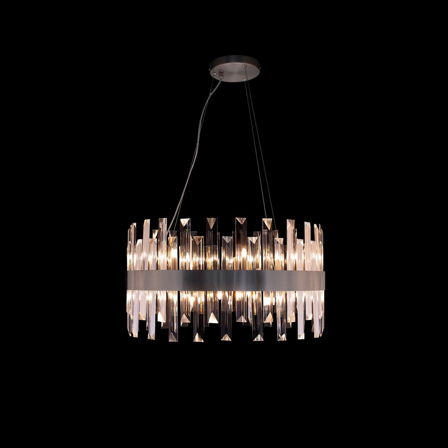 Zenna Round Large Satin Nickel - MD20020101-14ASN