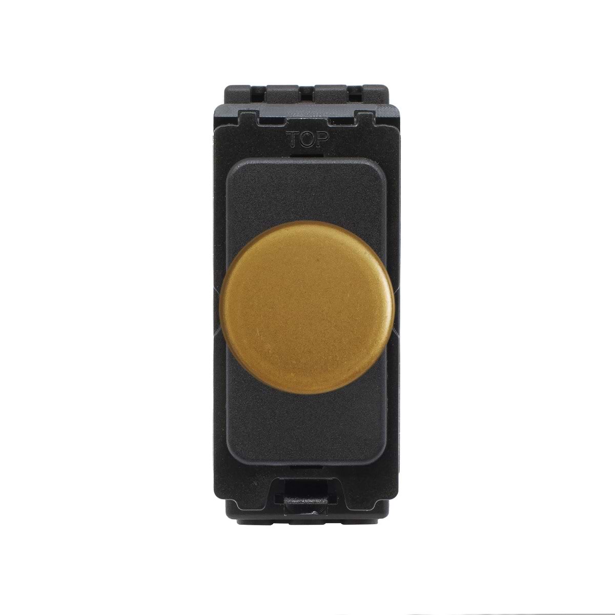 The Belgravia Collection Old Brass CM Grid 400W LED Dimmer Module