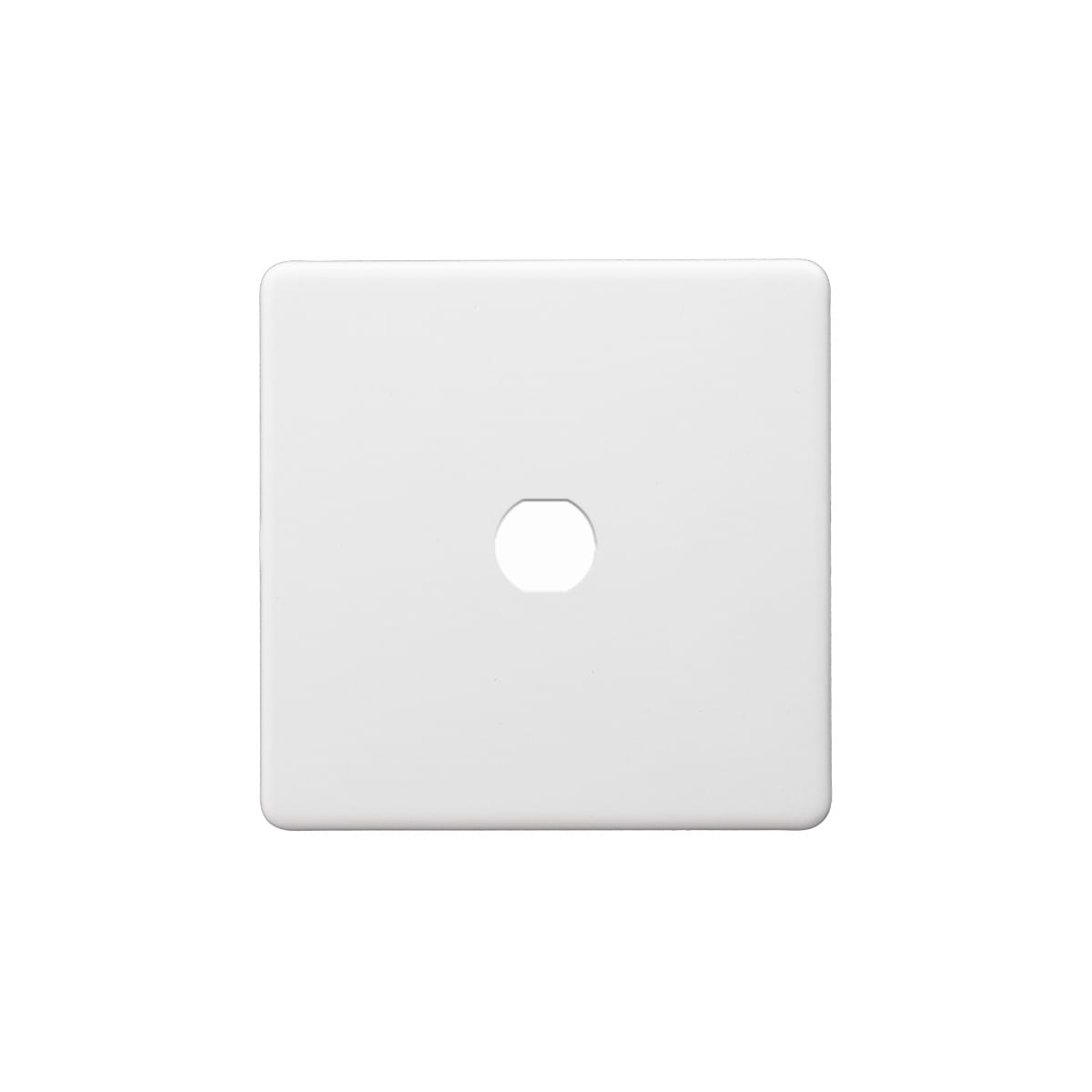 Soho Lighting Primed Paintable 1 Gang CM Circular Module Grid Plate