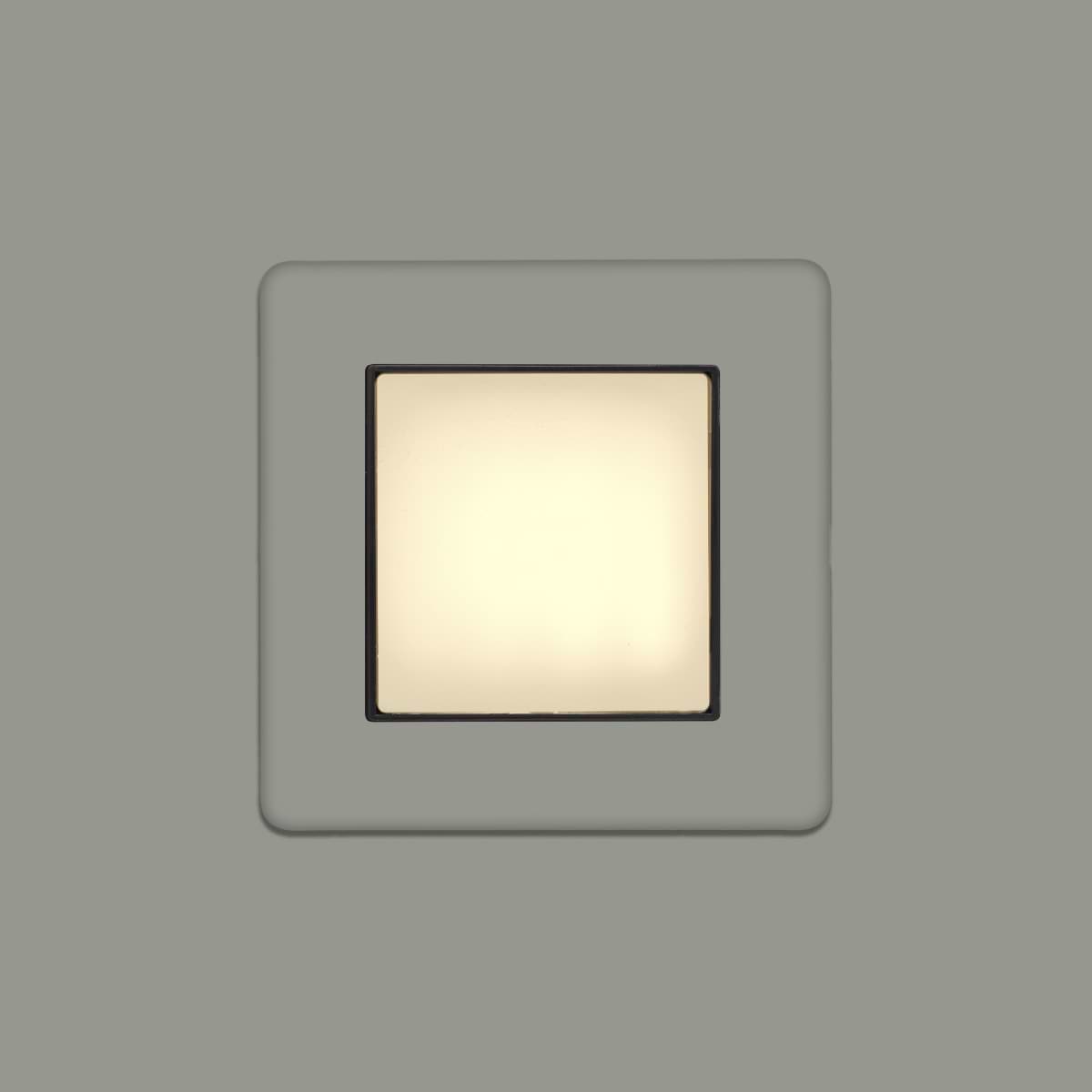 Soho Lighting Primed Paintable LED Stair Light - Warm White with Black Insert
