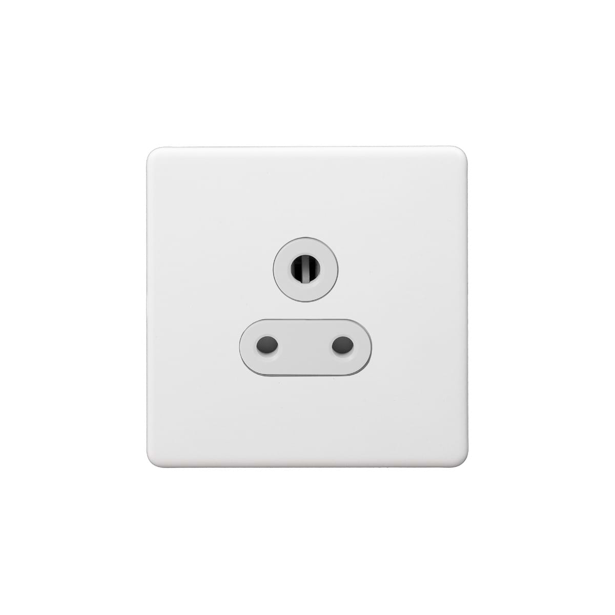 Soho Lighting Primed Paintable 5 Amp Socket with White Insert