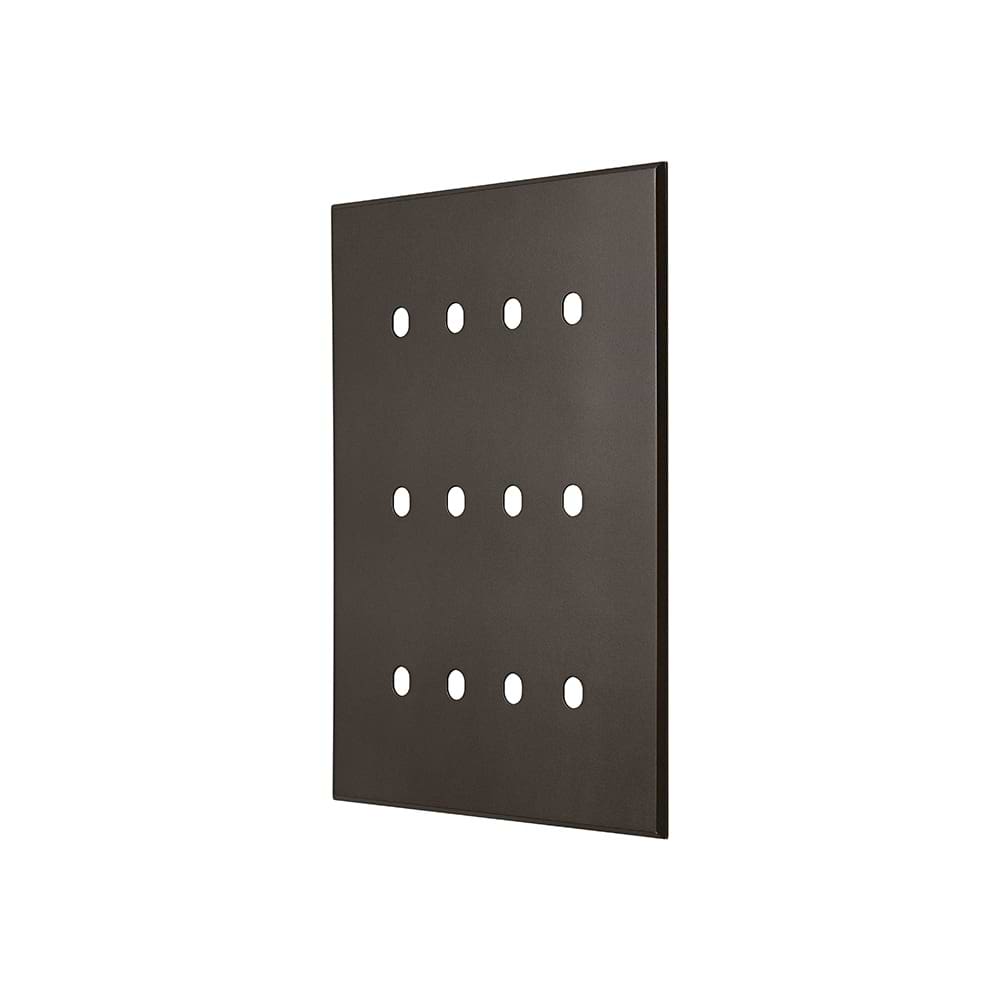 Heritage Bronze 12 Gang TM Module Grid Switch Plate - The Palaces Collection