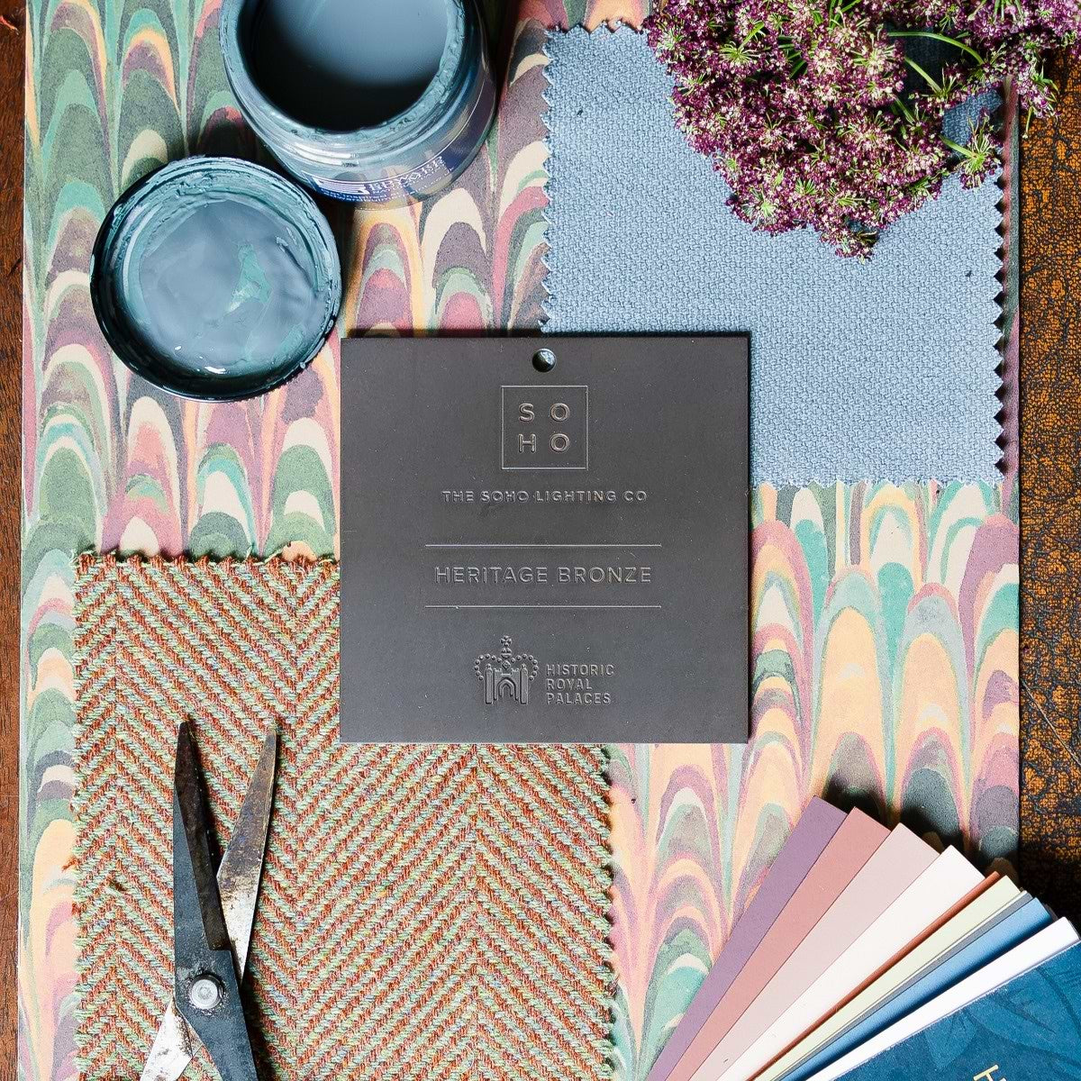 The Palaces Collection Heritage Bronze Metal Finish Sample