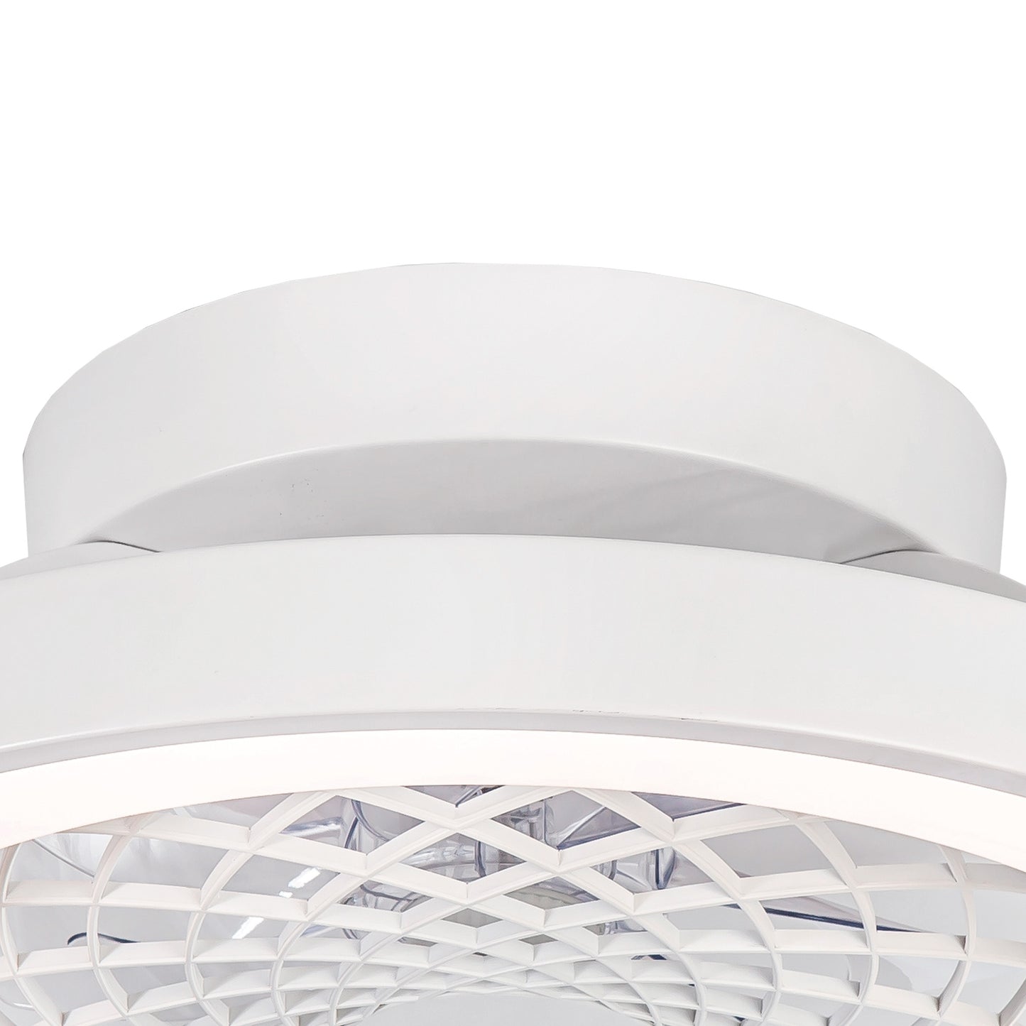 Tibet Mini 70W LED Dimmable Ceiling Light With 35W DC Reversible Fan, Remote, 3900lm, White, 5yrs Warranty by Mantra