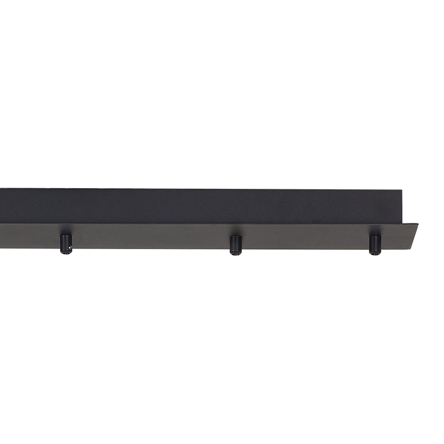 Tonic 5 Hole 1100 x 80mm Rectangular Canopy Kit, Black by Mantra