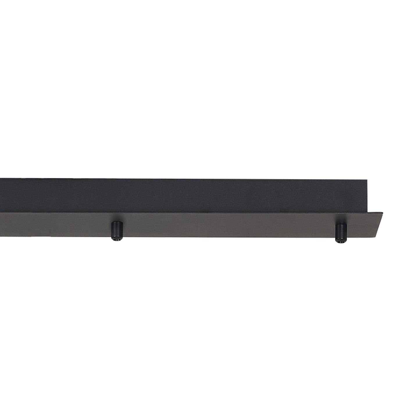 Tonic 4 Hole 850 x 80mm Rectangular Canopy Kit, Black by Mantra