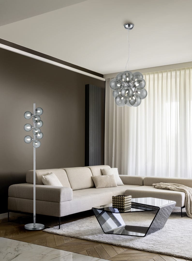 Trio Alicia - Pendant - Smoke - Trio 307601206