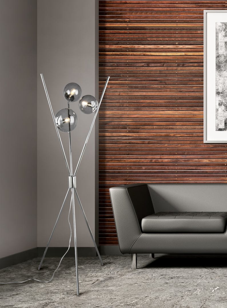 Trio Lance - Floor lamp - Smoke - Trio 403400354
