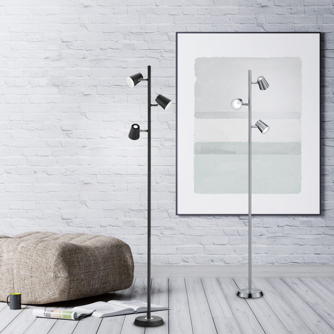 Trio Narcos - Floor lamp - White - Trio 473190307