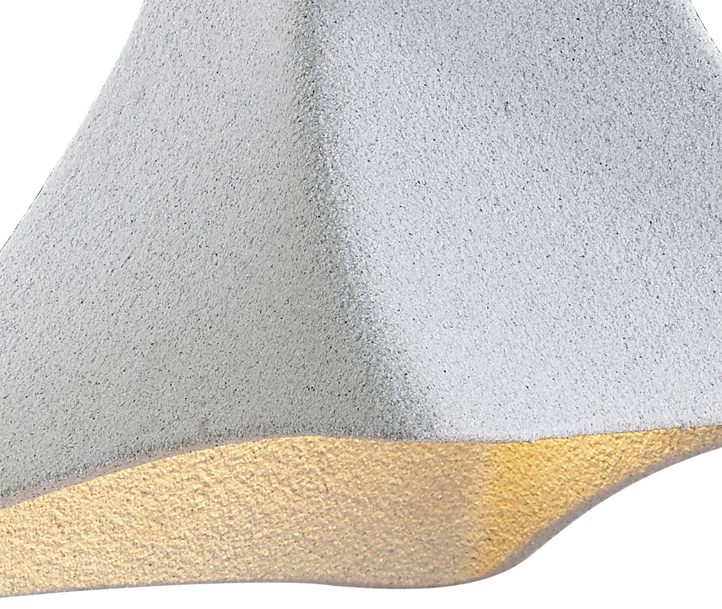 Twist Pendant 1 Light E27, Cement Effect/Polished Chrome by Mantra