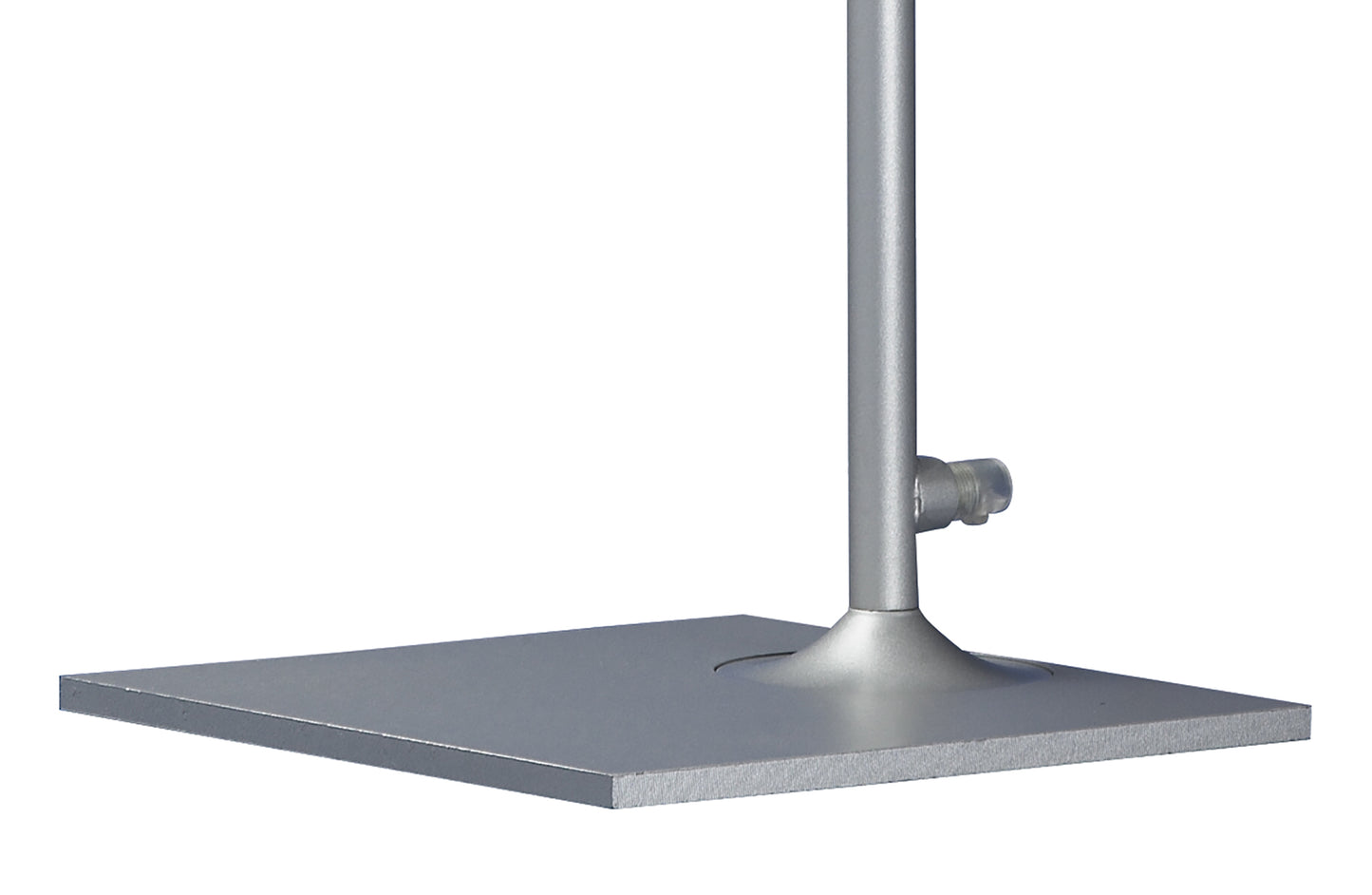 (0040 008) Ull Table Lamp 1 Light G9 Silver Grey by Mantra
