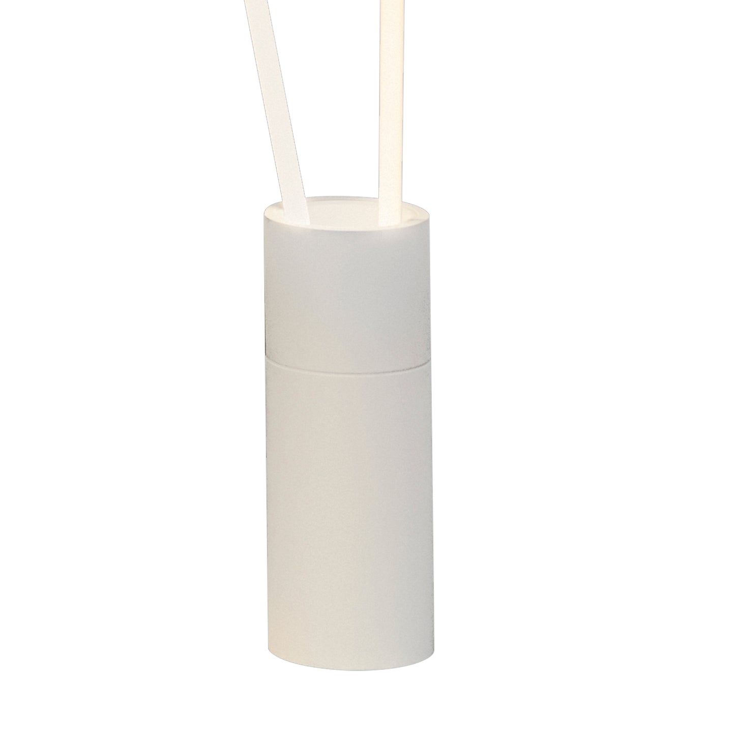 Vertical 2 Light Floor Lamp, 44W LED, 3000K, 2600lm, Dimmable, White, 3yrs Warranty by Mantra