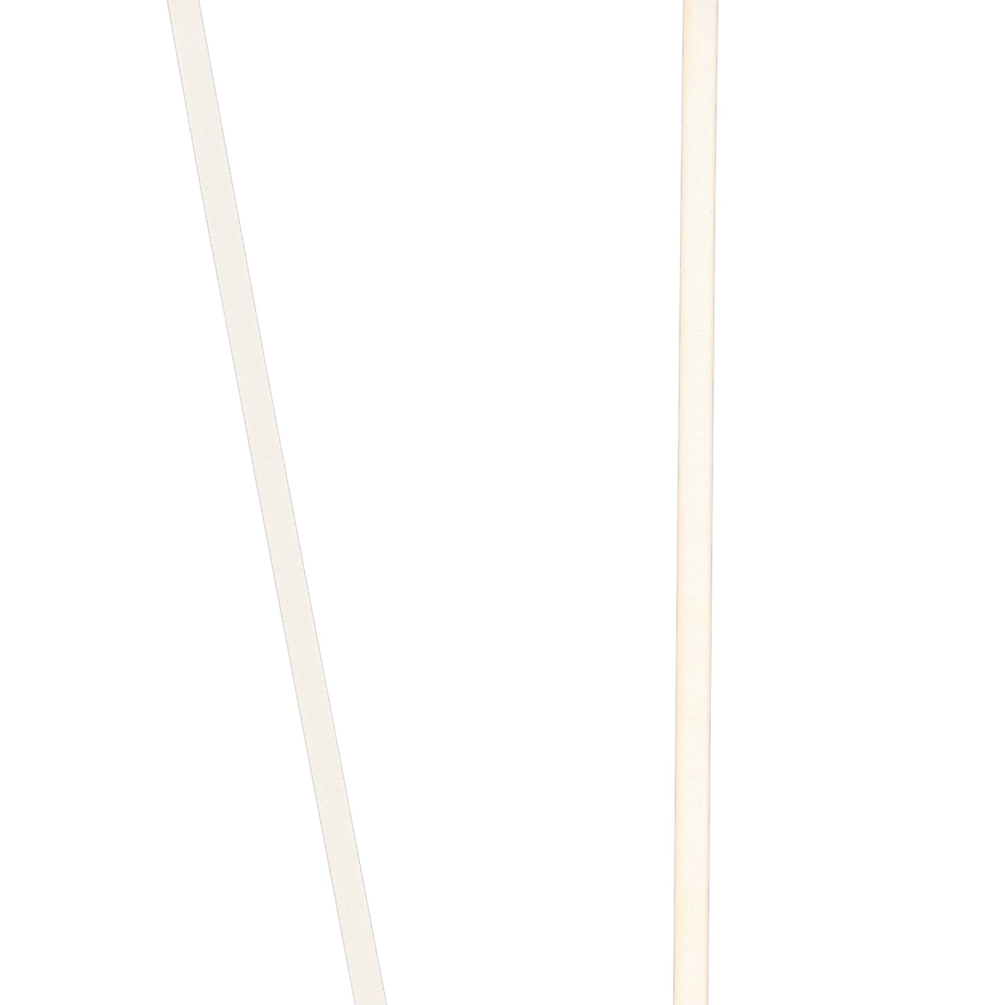 Vertical 2 Light Floor Lamp, 44W LED, 3000K, 2600lm, Dimmable, White, 3yrs Warranty by Mantra
