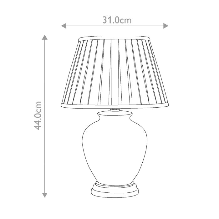Yellow Flowers 1 Light Table Lamp - Yellow and Purple with Ivory Shade