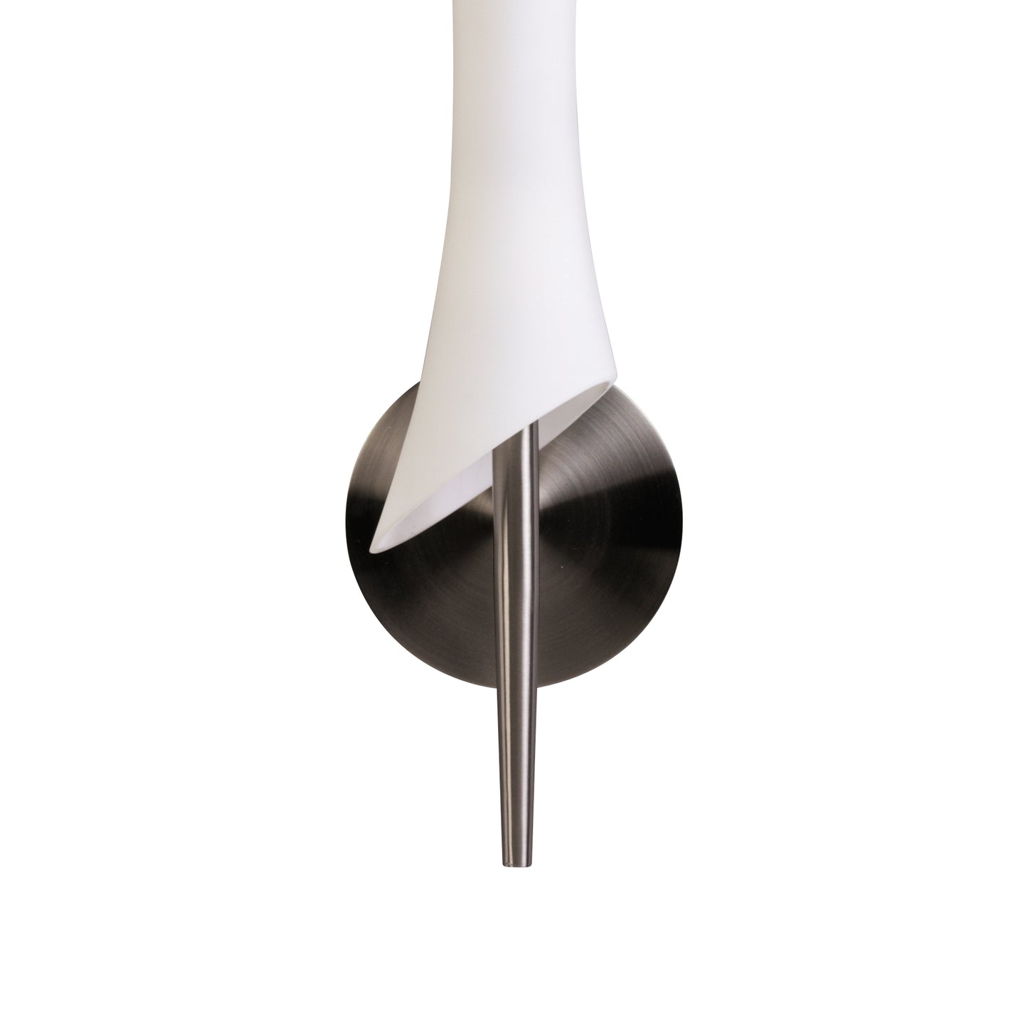 Zack Wall Lamp 1 Light E14, Satin Nickel by Mantra