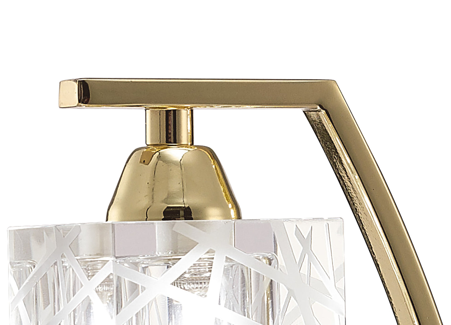 Zen Table Lamp 1 Light G9, Polished Brass by Mantra