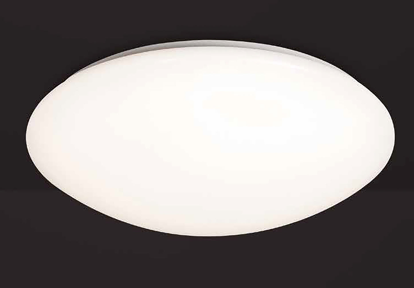 Zero E27 Flush Ceiling/Wall 5x20W Large, White Acrylic by Mantra