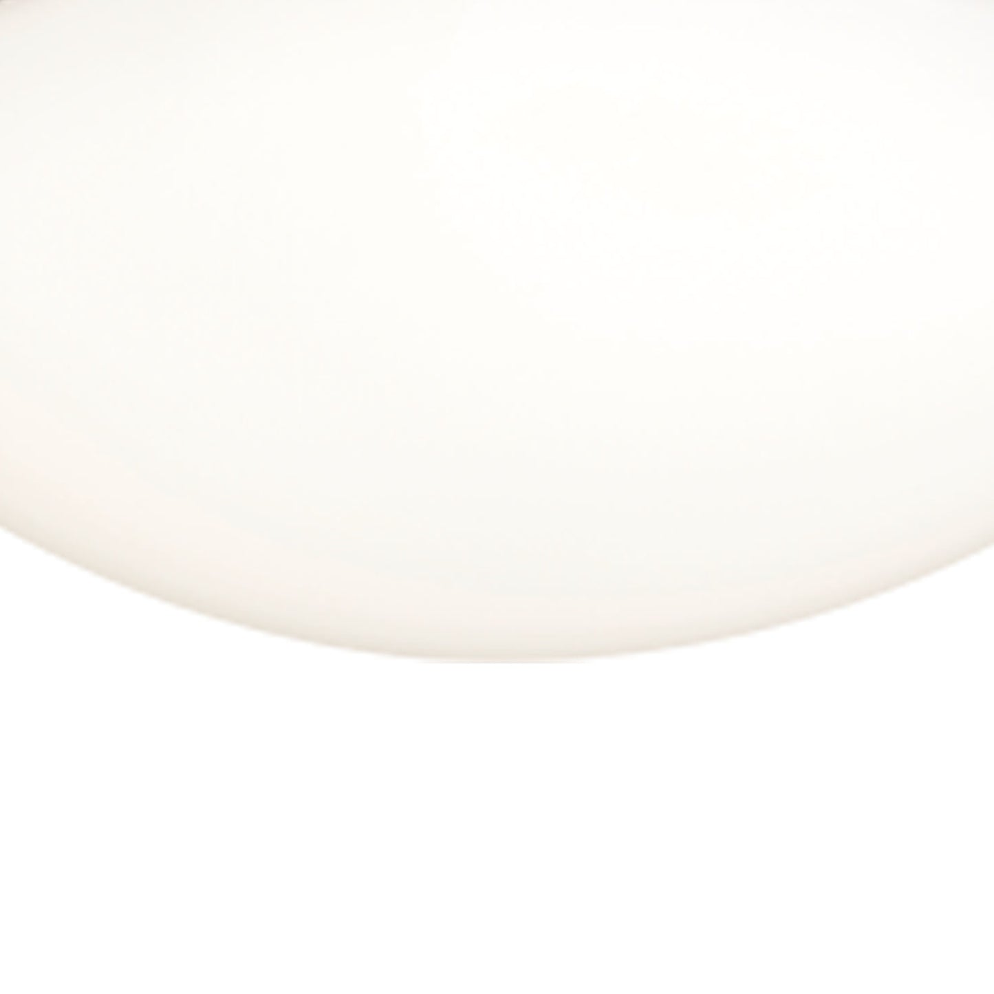Zero E27 Flush Ceiling/Wall 5x20W Large, White Acrylic by Mantra
