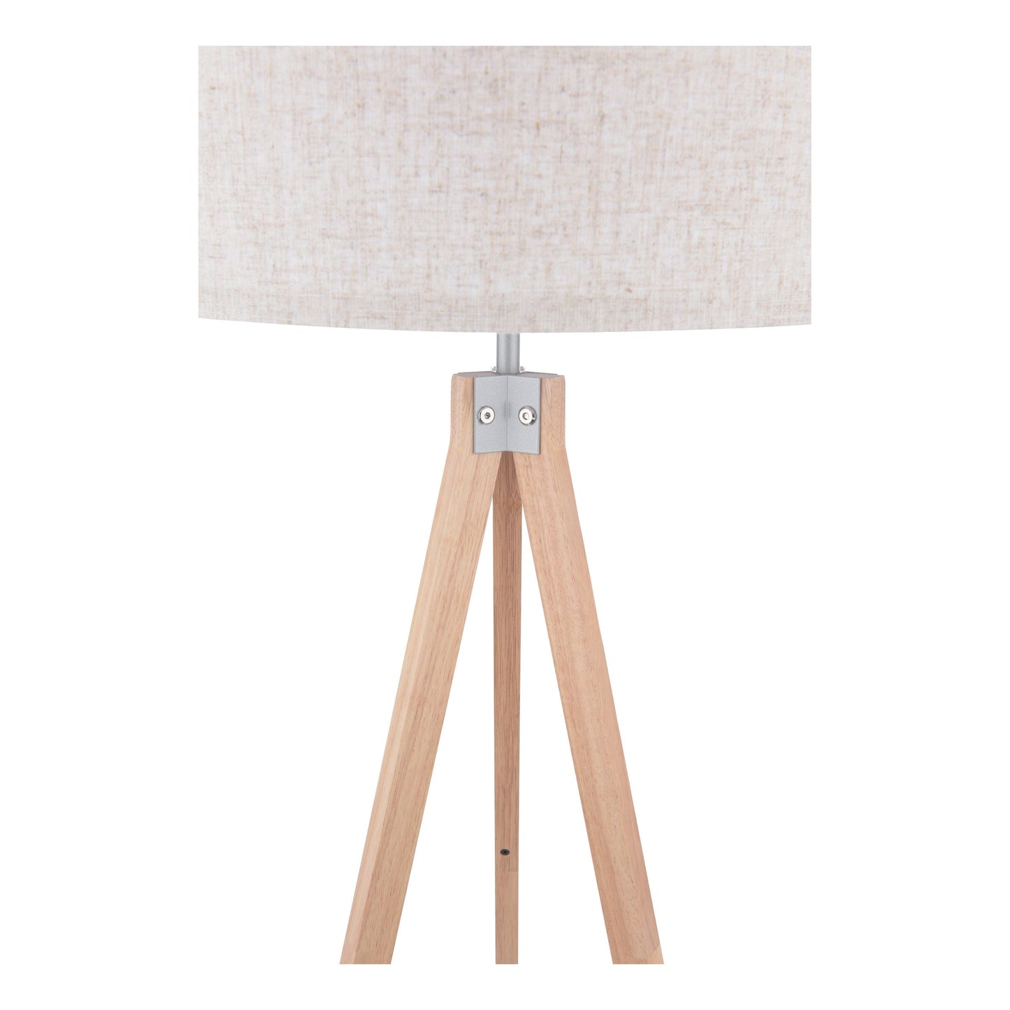 dar lighting Armitage Tripod Floor Lamp Light Wood With Shade ARM4943