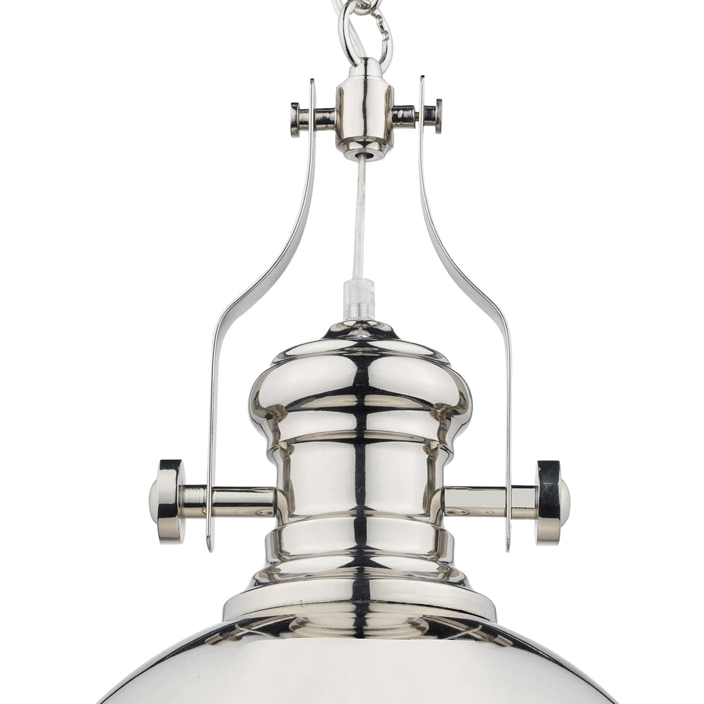 dar lighting Arona 1 Light Pendant Polished Chrome ARO0138