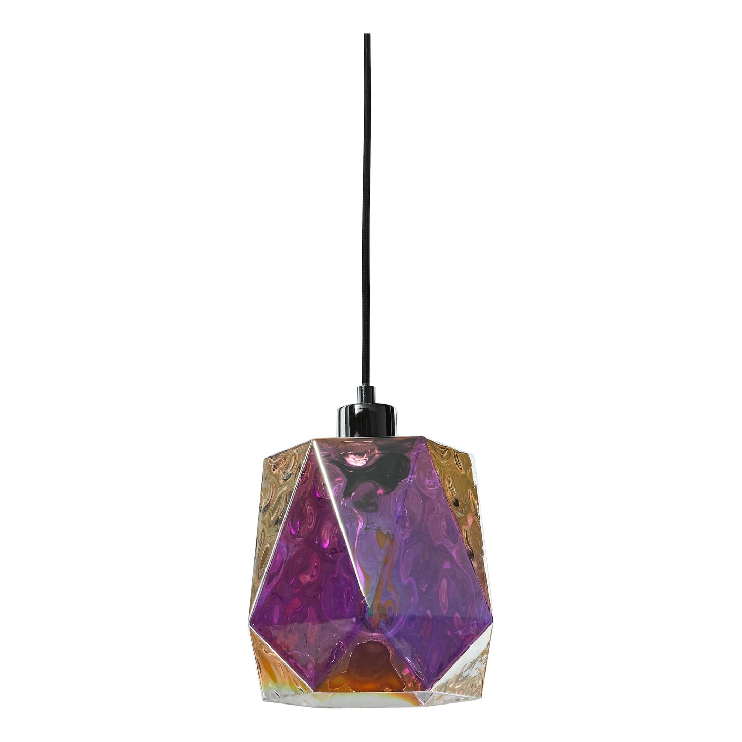 dar lighting Baxley Easy Fit Shade Iridised Glass BAX6555