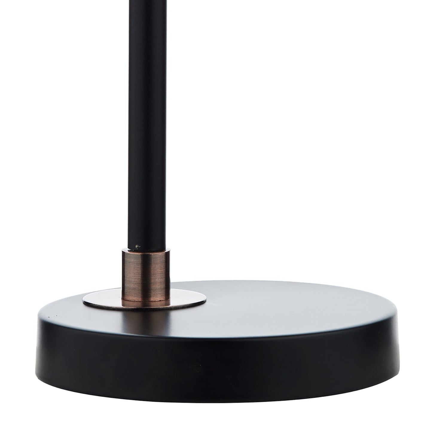 dar lighting Bond Task Table Lamp Black Copper BON4254