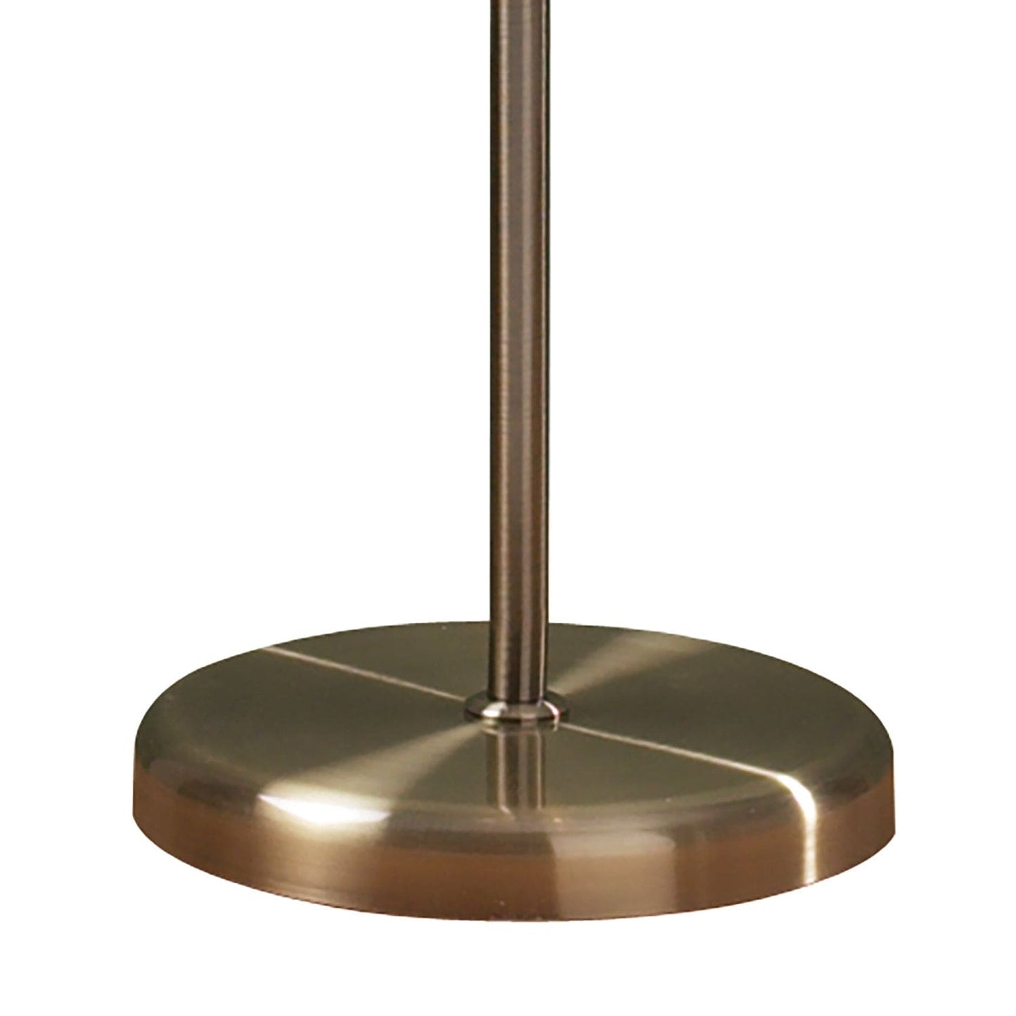 dar lighting Boston 3 Light Floor Lamp Antique Brass Opaque Glass BOS49